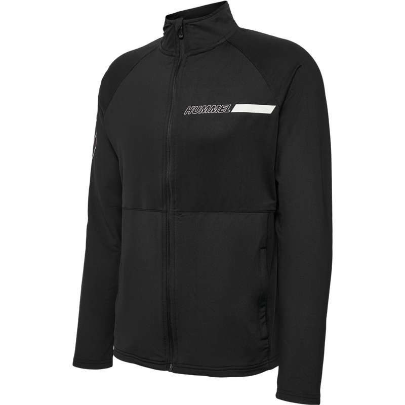 Hummel Te Strength Training Track Top Sweatshirt Herren Schwarz | 547712-823