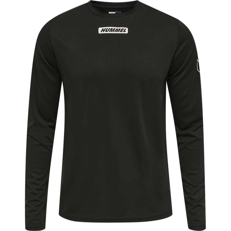 Hummel Te Tihalt L/S T-shirts Herren Schwarz | 034100-129