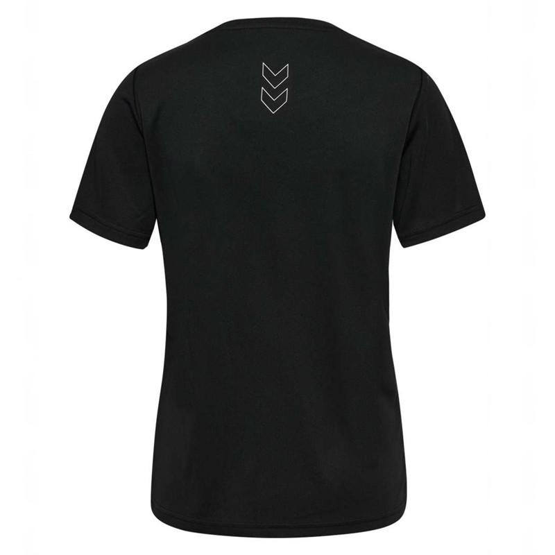 Hummel Te Tola T-shirts Damen Schwarz | 184059-450