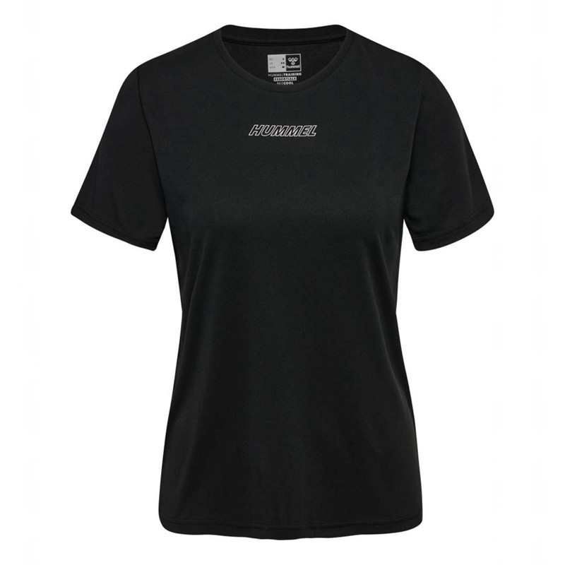 Hummel Te Tola T-shirts Damen Schwarz | 184059-450