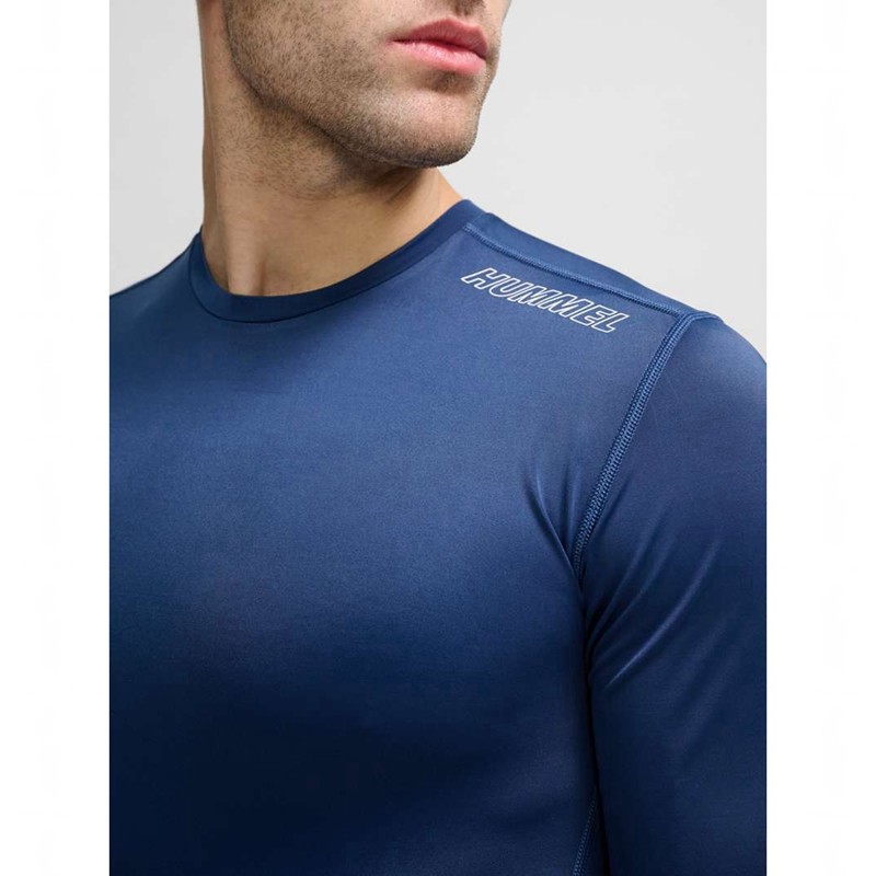 Hummel Te Topaz Baselayer L/S T-shirts Herren Navy | 765755-899