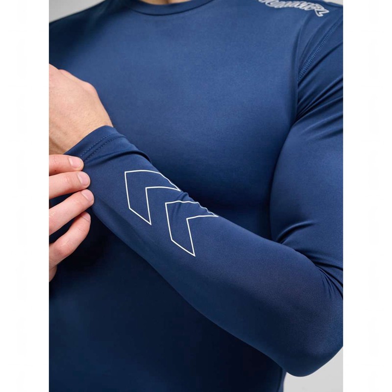 Hummel Te Topaz Baselayer L/S T-shirts Herren Navy | 765755-899