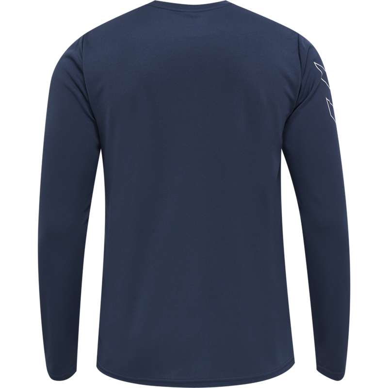 Hummel Te Topaz L/S T-shirts Herren Navy | 422039-698