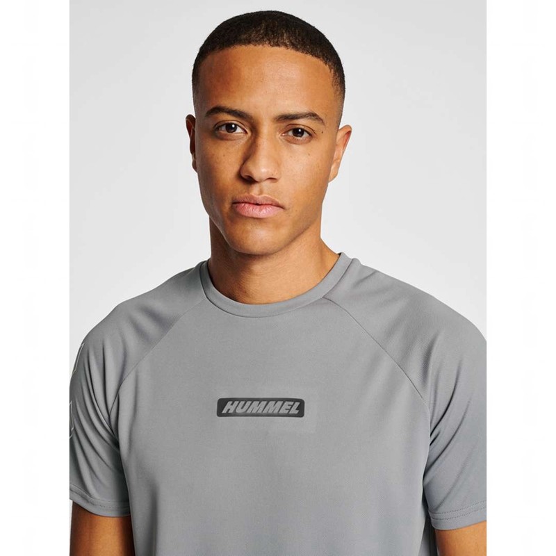 Hummel Te Topaz T-shirts Herren Grau | 955415-937