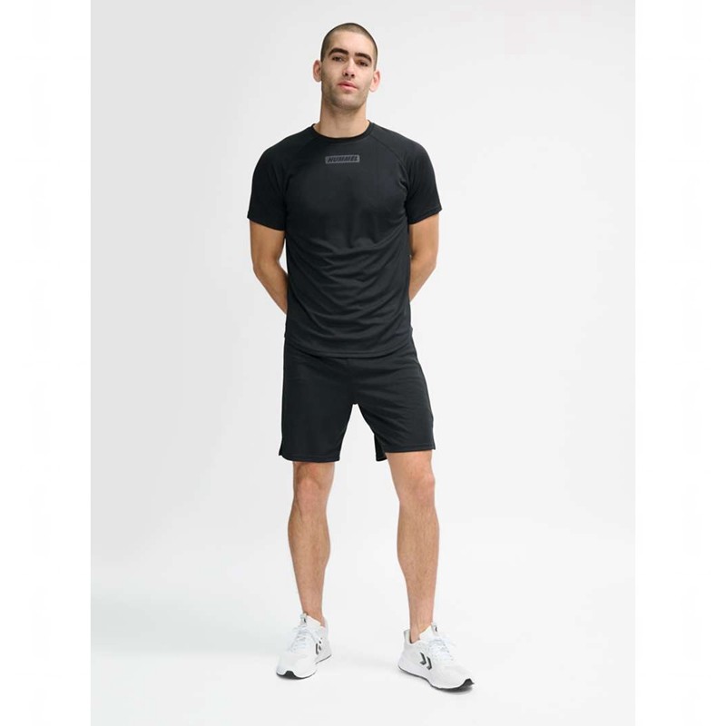 Hummel Te Topaz T-shirts Herren Schwarz | 535585-980