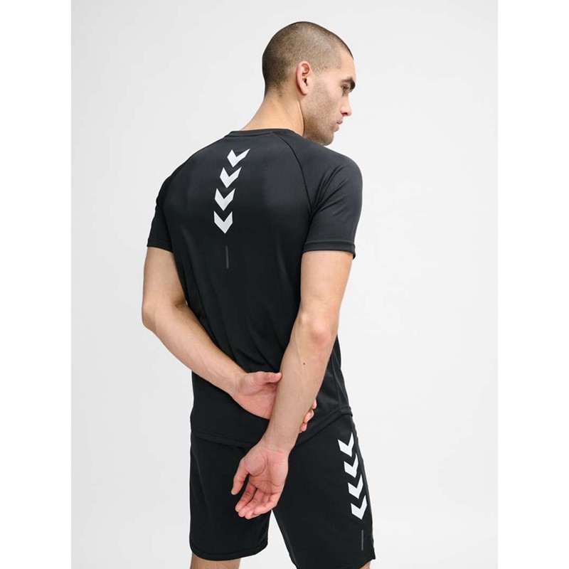 Hummel Te Topaz T-shirts Herren Schwarz | 535585-980