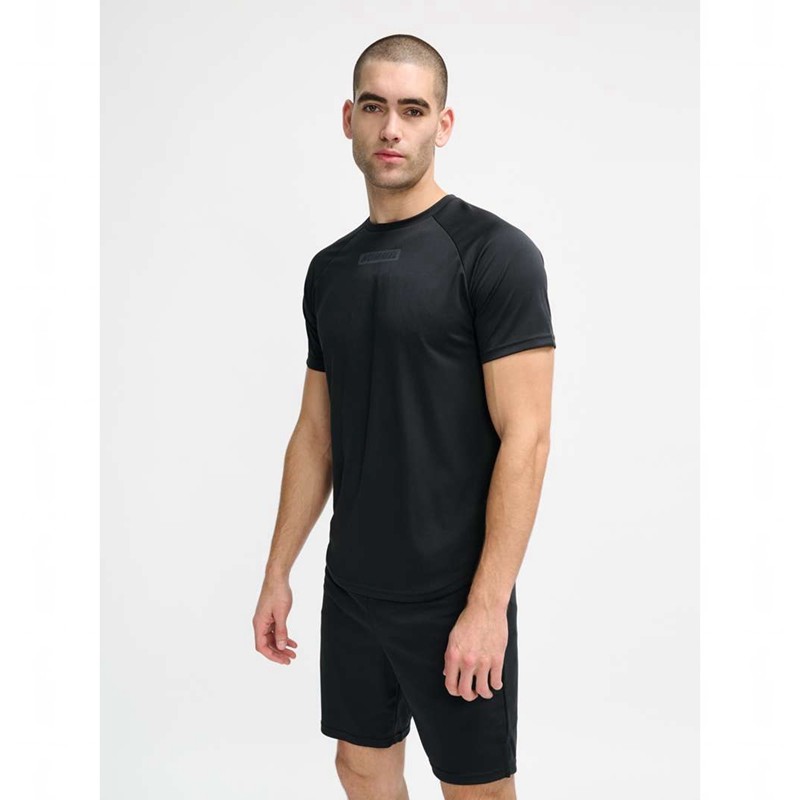 Hummel Te Topaz T-shirts Herren Schwarz | 535585-980