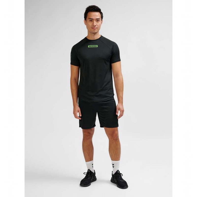 Hummel Te Topaz T-shirts Herren Schwarz | 053409-643