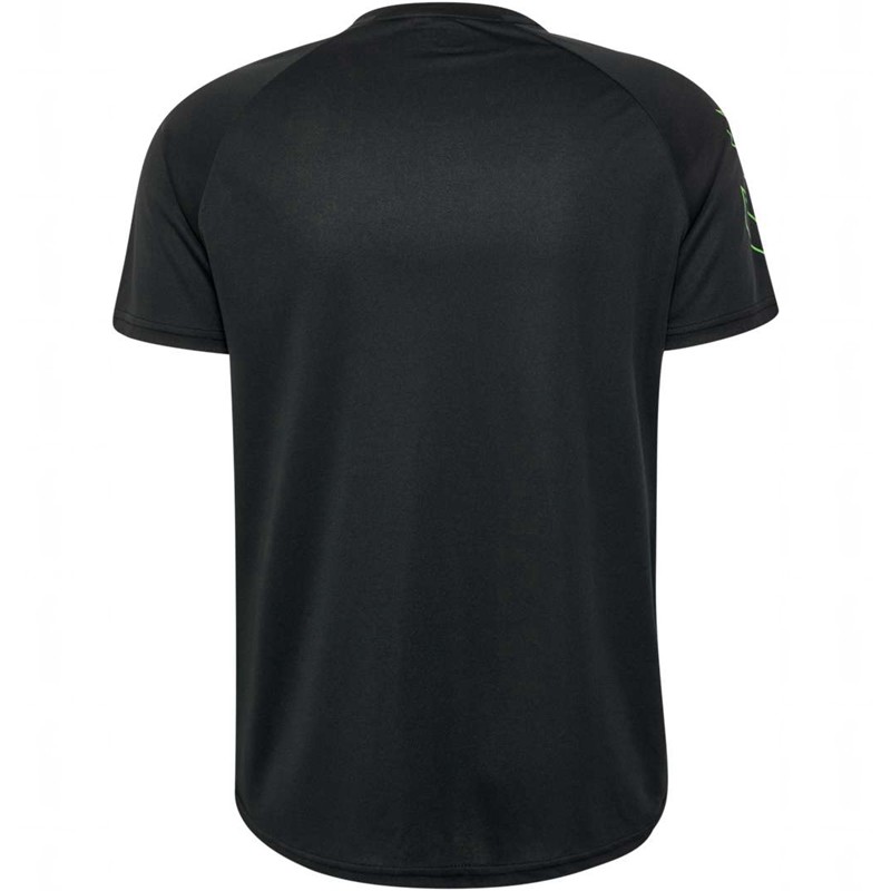 Hummel Te Topaz T-shirts Herren Schwarz | 053409-643