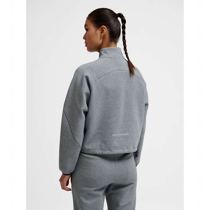 Hummel Tech Fleece Boxy Half Zip Sportschuhe Damen Grau | 793070-793
