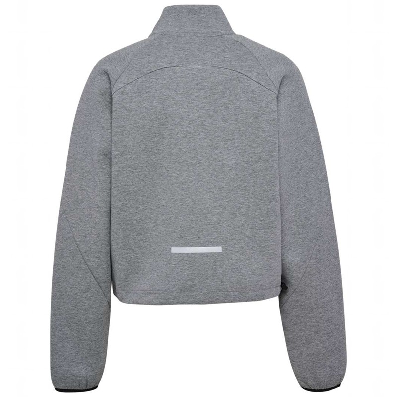 Hummel Tech Fleece Boxy Half Zip Sportschuhe Damen Grau | 793070-793