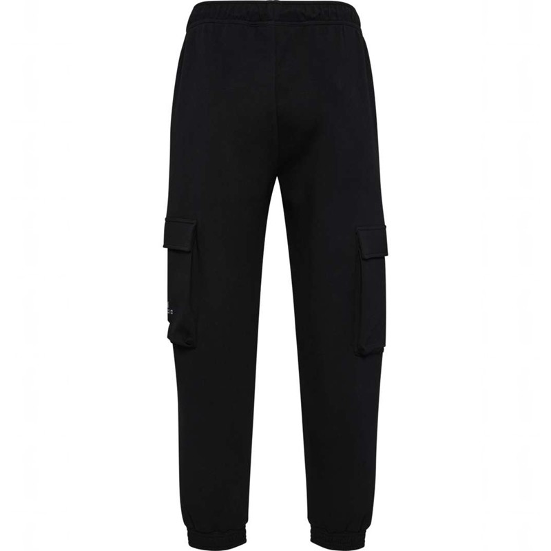 Hummel Tech Fleece Loose Cargo Hoodie Damen Schwarz | 592442-710