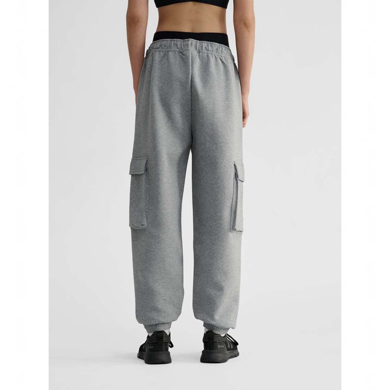 Hummel Tech Fleece Loose Cargo Hose Herren Grau | 104080-690