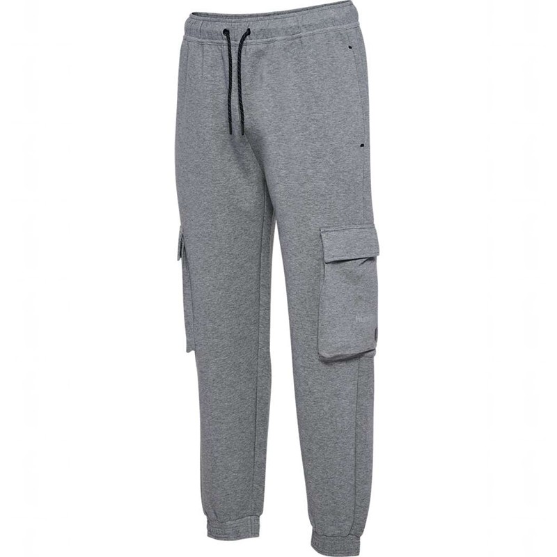 Hummel Tech Fleece Loose Cargo Hose Herren Grau | 104080-690