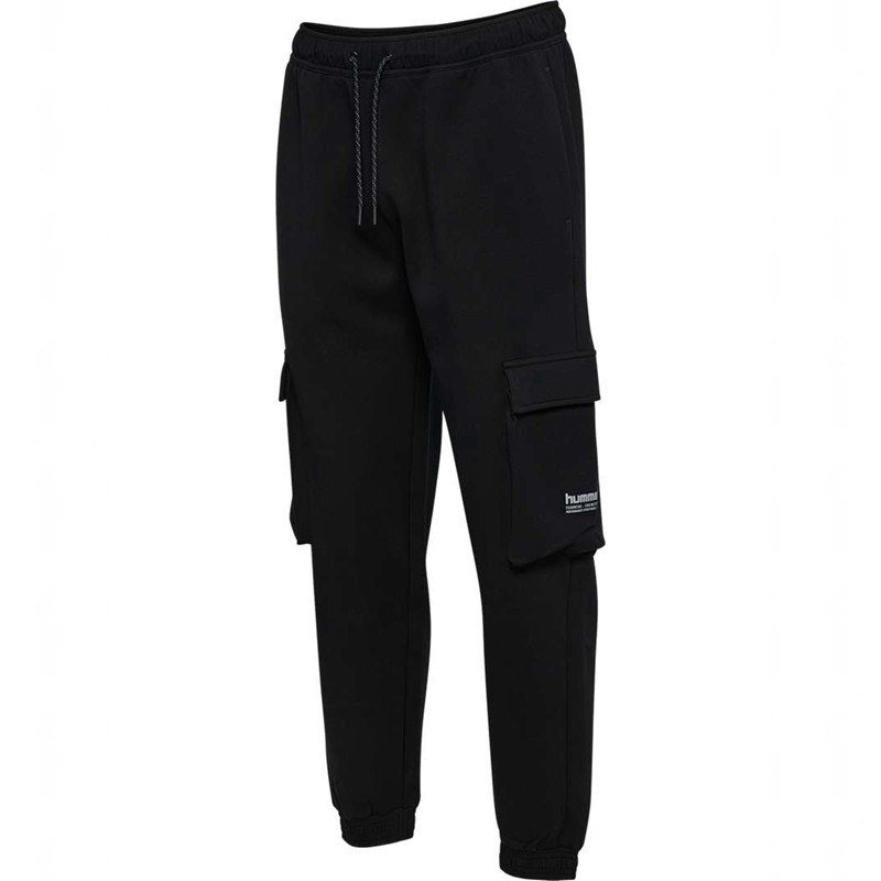 Hummel Tech Fleece Loose Cargo Hose Herren Schwarz | 641272-500