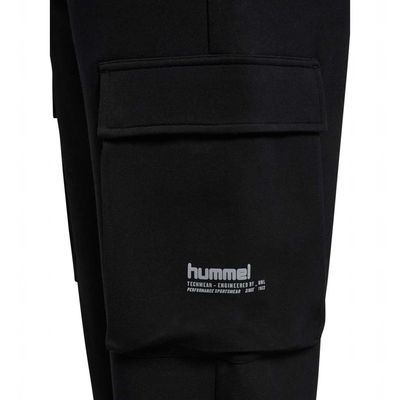 Hummel Tech Fleece Loose Cargo Hose Herren Schwarz | 641272-500
