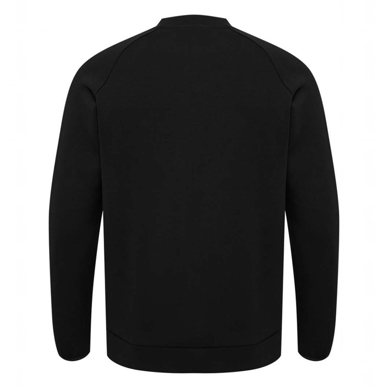 Hummel Tech Fleece Regular Crew Hose Herren Schwarz | 230364-445