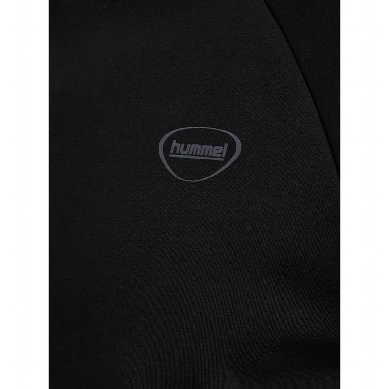 Hummel Tech Fleece Regular Crew Hose Herren Schwarz | 230364-445