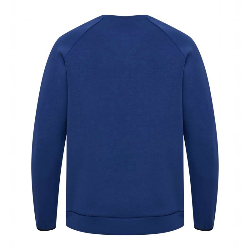 Hummel Tech Fleece Regular Crew Sweatshirt Herren Blau | 659649-632