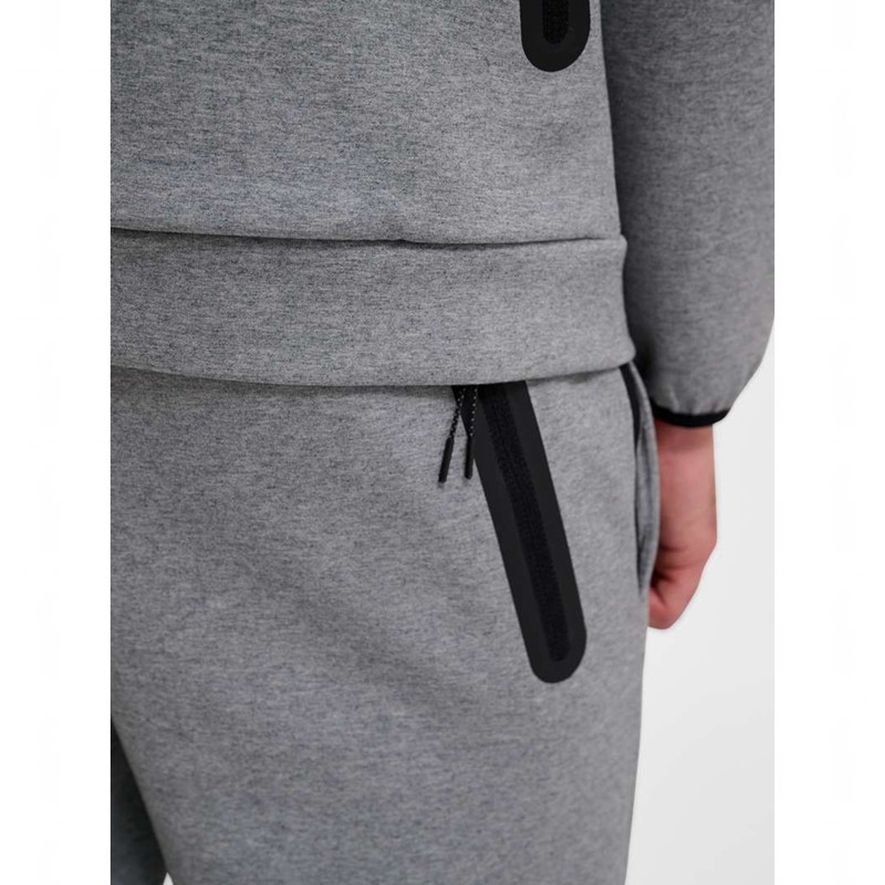 Hummel Tech Fleece Regular Hose Herren Grau | 357123-292
