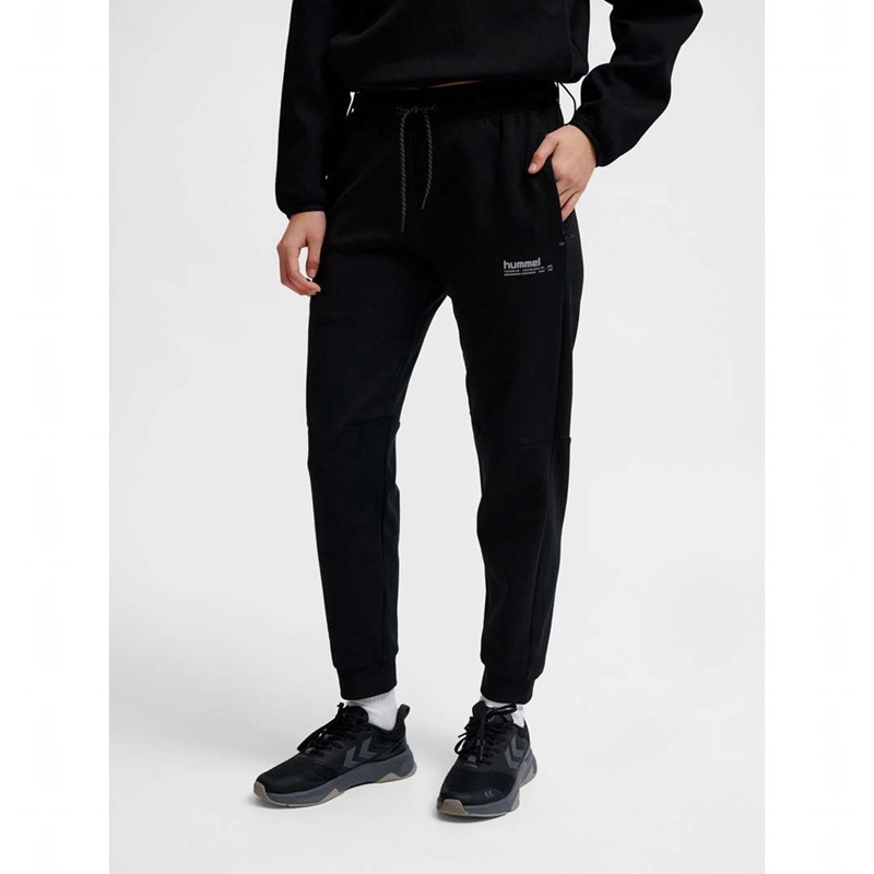 Hummel Tech Fleece Regular Hose Herren Schwarz | 729055-825