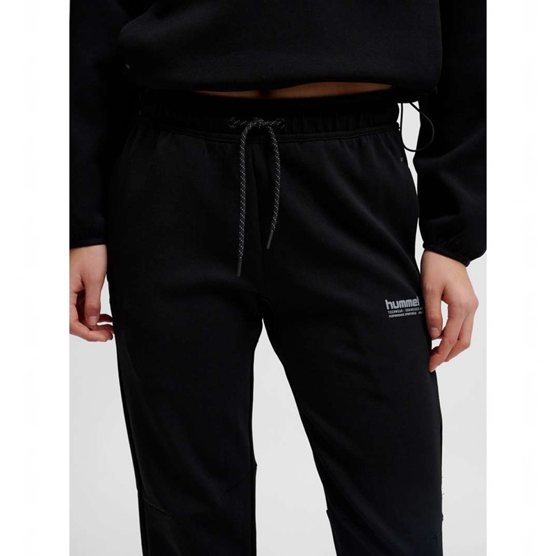 Hummel Tech Fleece Regular Hose Herren Schwarz | 729055-825