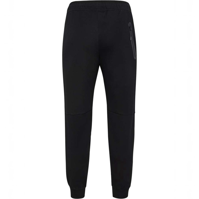 Hummel Tech Fleece Regular Hose Herren Schwarz | 729055-825
