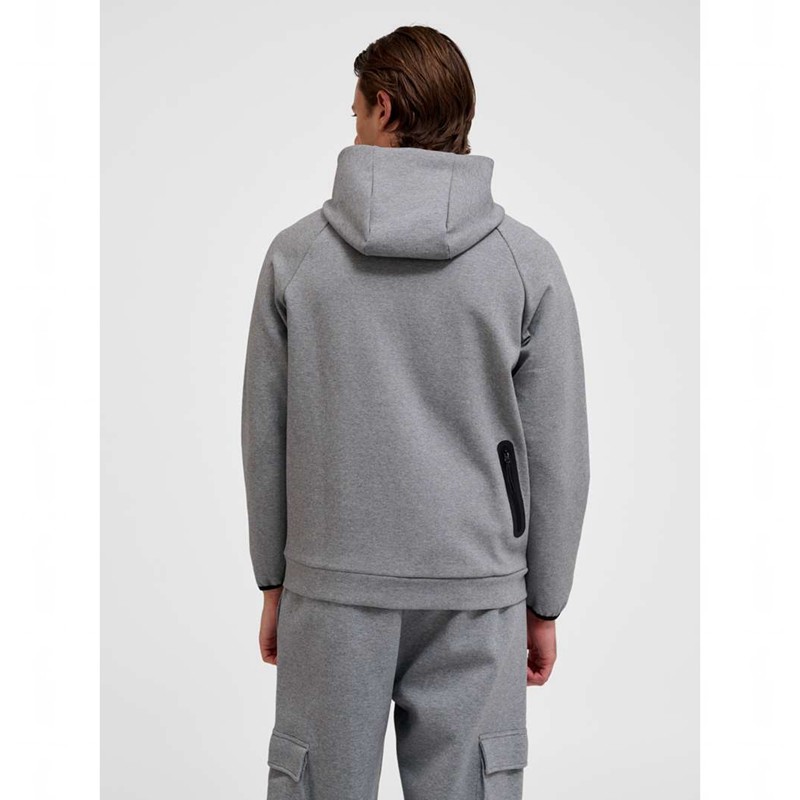Hummel Tech Fleece Regular Zip Hoodie Herren Grau | 894053-785