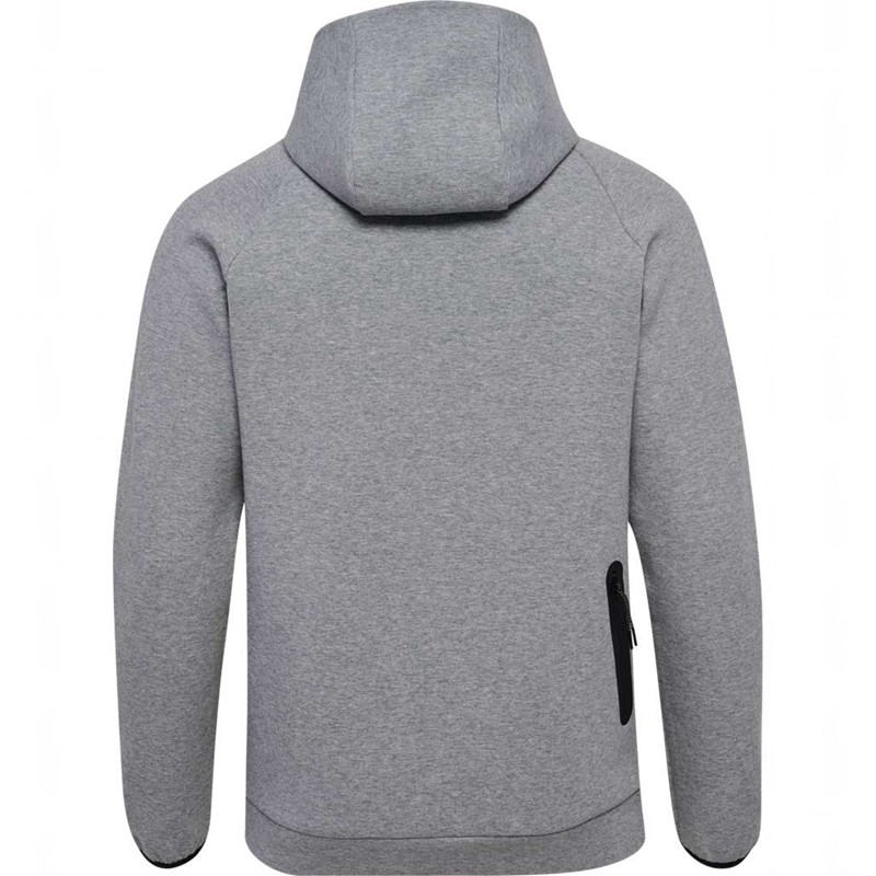 Hummel Tech Fleece Regular Zip Hoodie Herren Grau | 894053-785