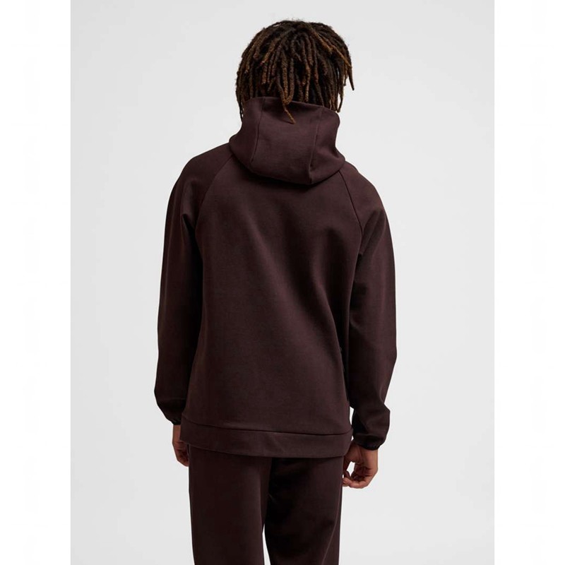 Hummel Tech Fleece Regular Zip Hoodie Herren Schokolade | 082898-946
