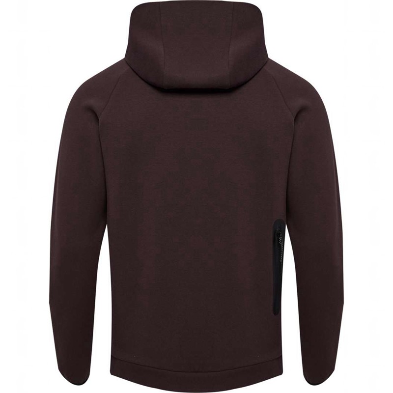 Hummel Tech Fleece Regular Zip Hoodie Herren Schokolade | 082898-946