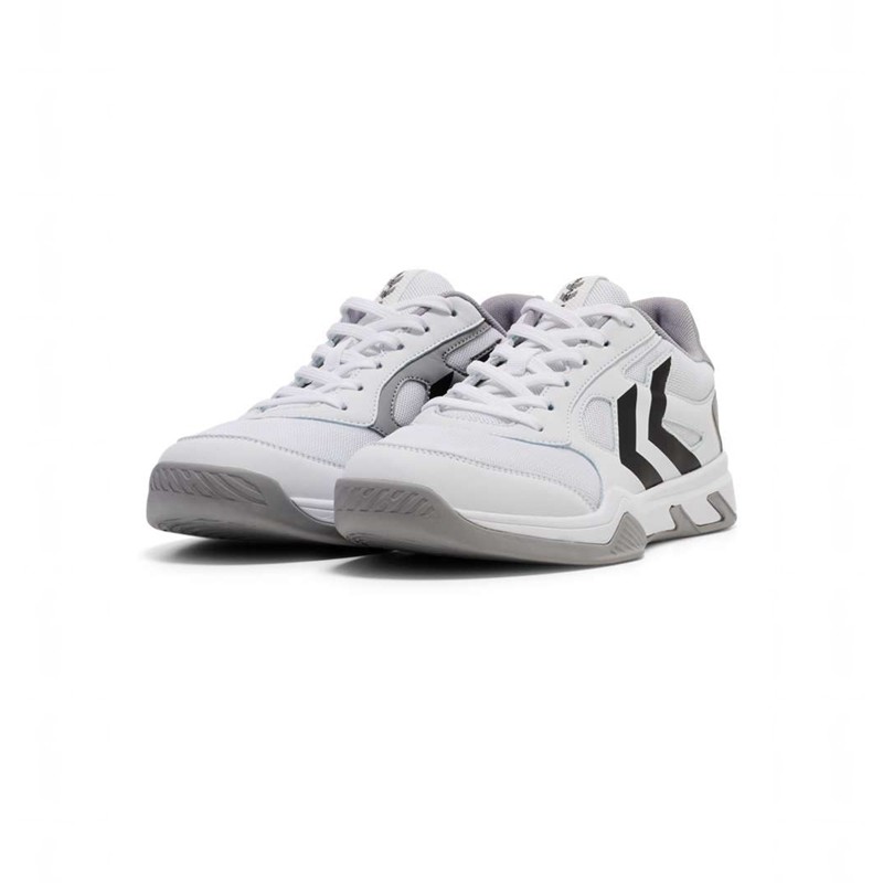 Hummel Teiwaz Iv Hallenschuhe Damen Weiß | 163037-243