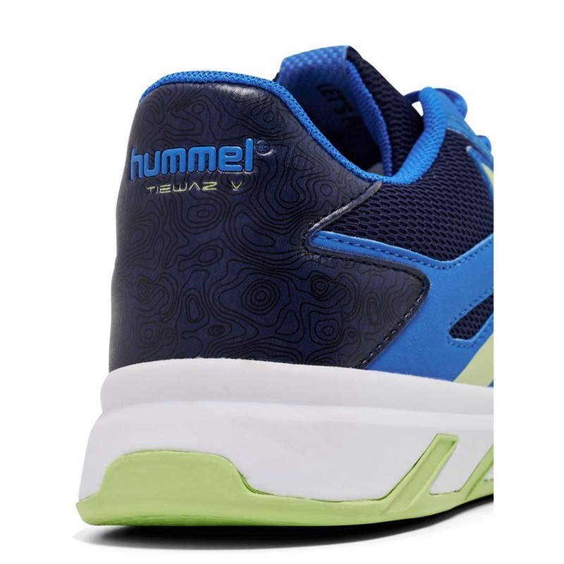 Hummel Teiwaz V Handballschuhe Herren Blau | 377636-810