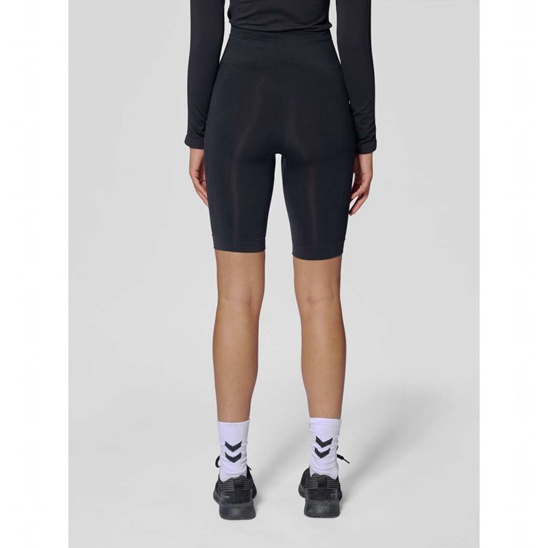 Hummel Tif Seamless Cyling Kurze Hose Damen Schwarz | 846960-784