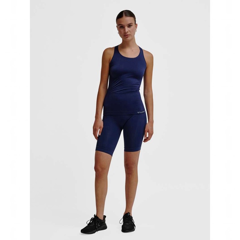 Hummel Tif Seamless Cyling Shorts Hose Damen Schwarz | 121840-502