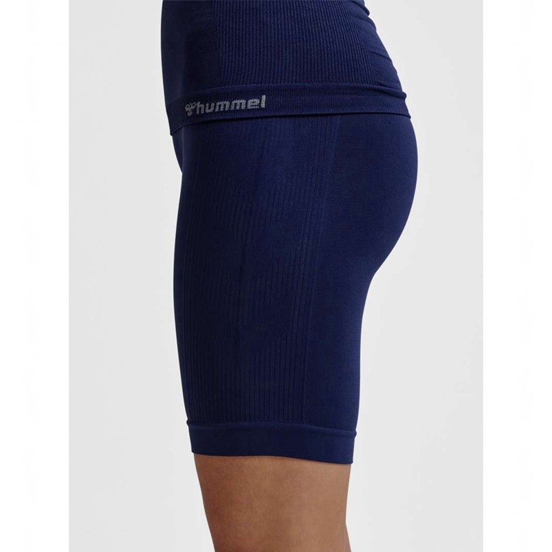 Hummel Tif Seamless Cyling Shorts Hose Damen Schwarz | 121840-502