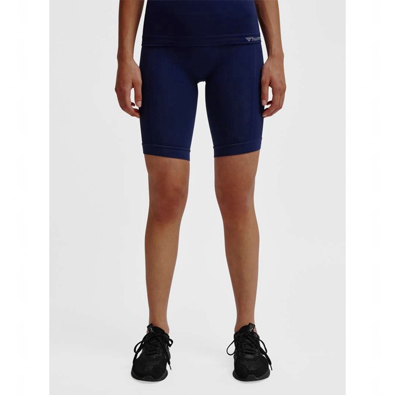 Hummel Tif Seamless Cyling Shorts Hose Damen Schwarz | 121840-502