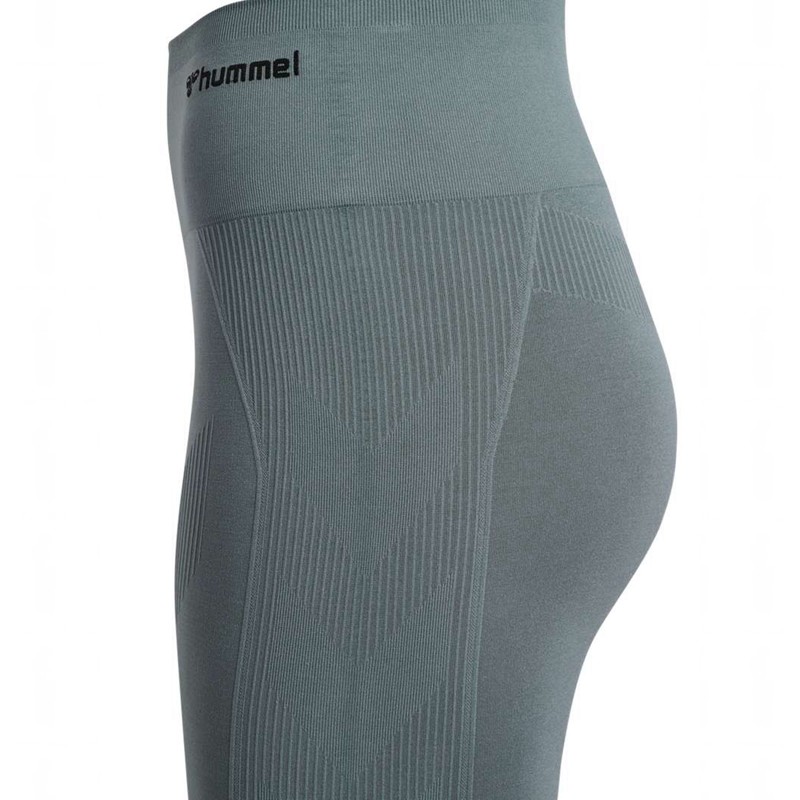 Hummel Tif Seamless High Waist Sneakers Damen Grau | 654277-391