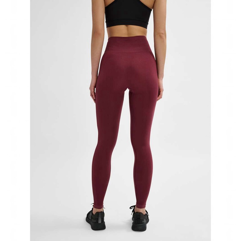 Hummel Tif Seamless High Waist Sneakers Damen Bordeaux | 933948-793