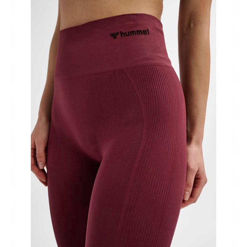 Hummel Tif Seamless High Waist Sneakers Damen Bordeaux | 933948-793