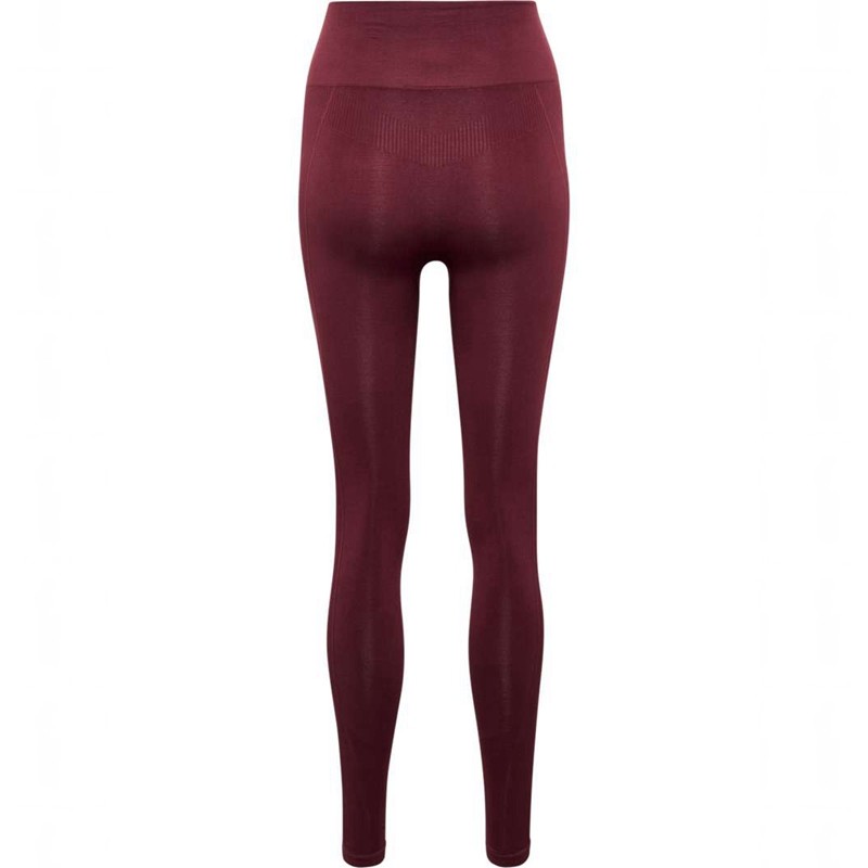 Hummel Tif Seamless High Waist Sneakers Damen Bordeaux | 933948-793