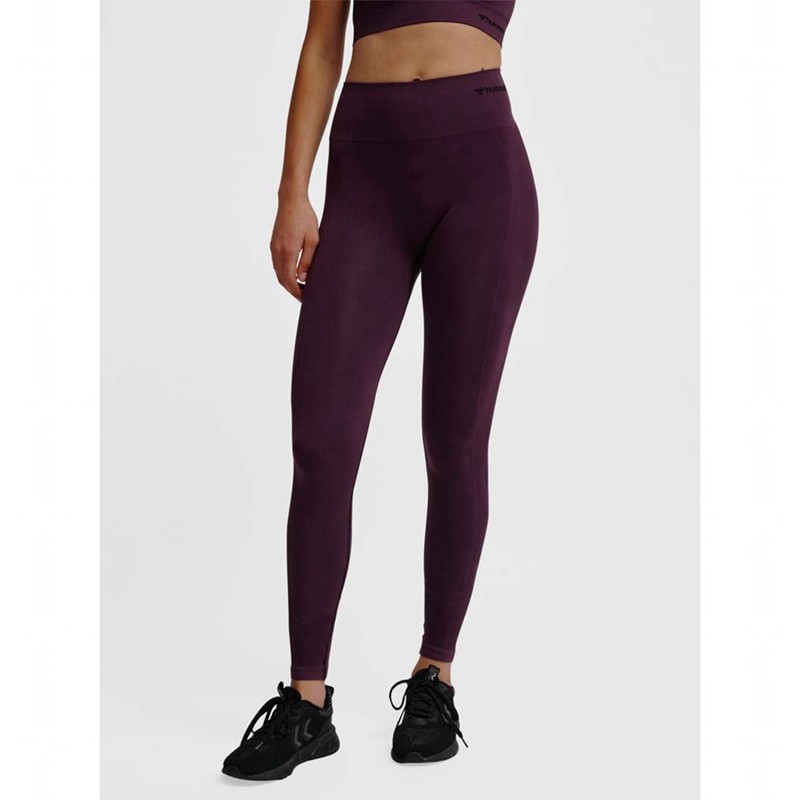 Hummel Tif Seamless High Waist Socken Damen Lila | 709774-353