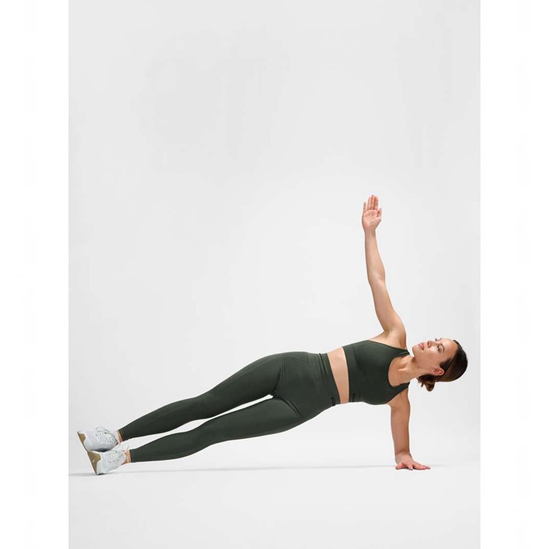 Hummel Tif Seamless High Waist Strumpfhose Damen Grün | 351474-059