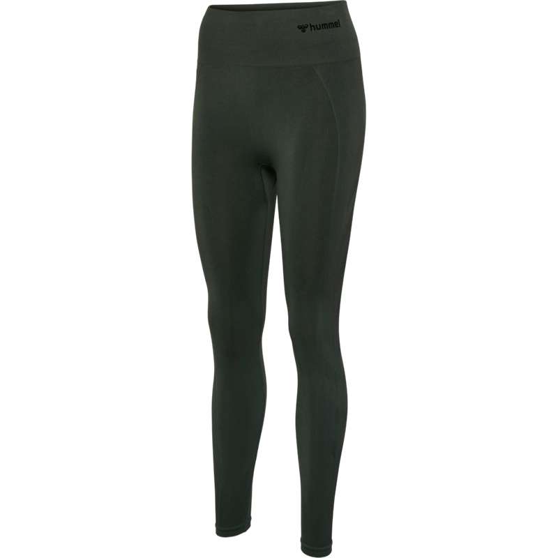 Hummel Tif Seamless High Waist Strumpfhose Damen Grün | 351474-059