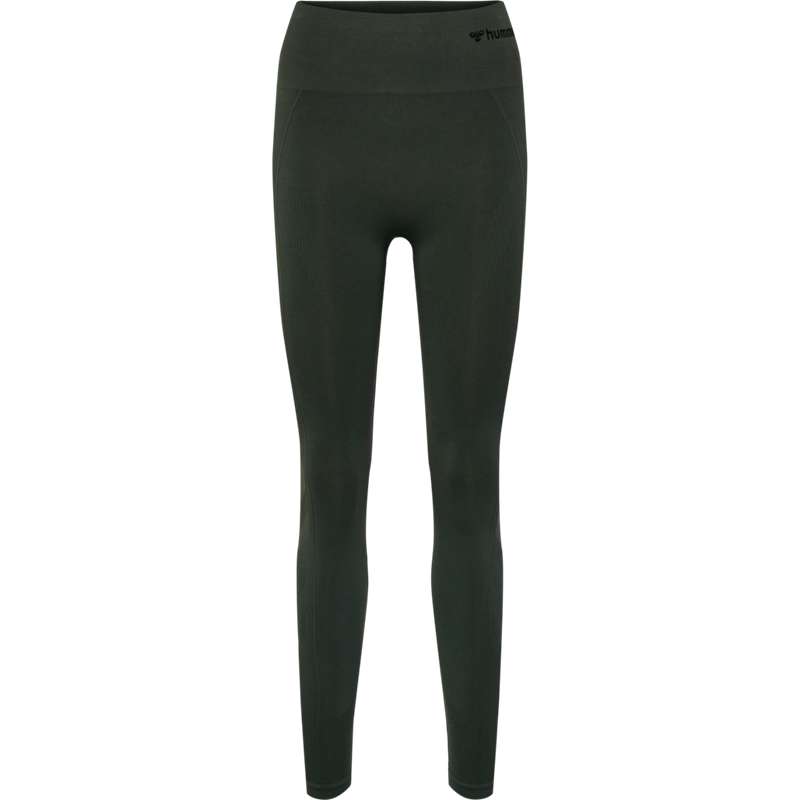 Hummel Tif Seamless High Waist Strumpfhose Damen Grün | 351474-059