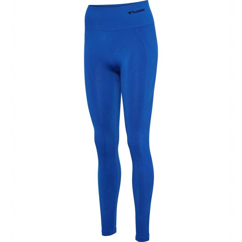 Hummel Tif Seamless High Waist Strumpfhose Damen Blau | 647771-289