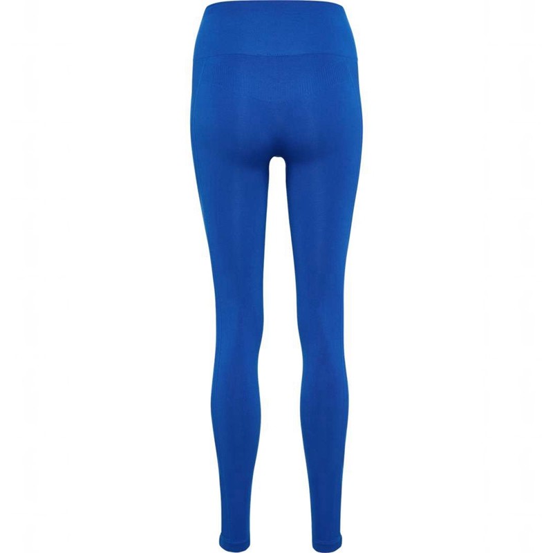 Hummel Tif Seamless High Waist Strumpfhose Damen Blau | 647771-289