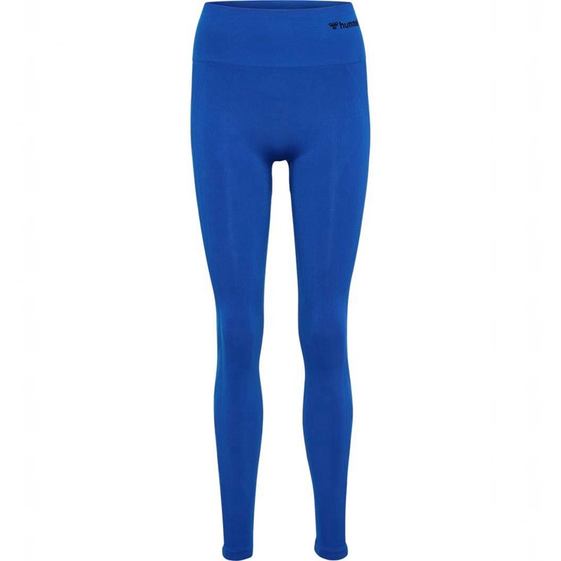 Hummel Tif Seamless High Waist Strumpfhose Damen Blau | 647771-289