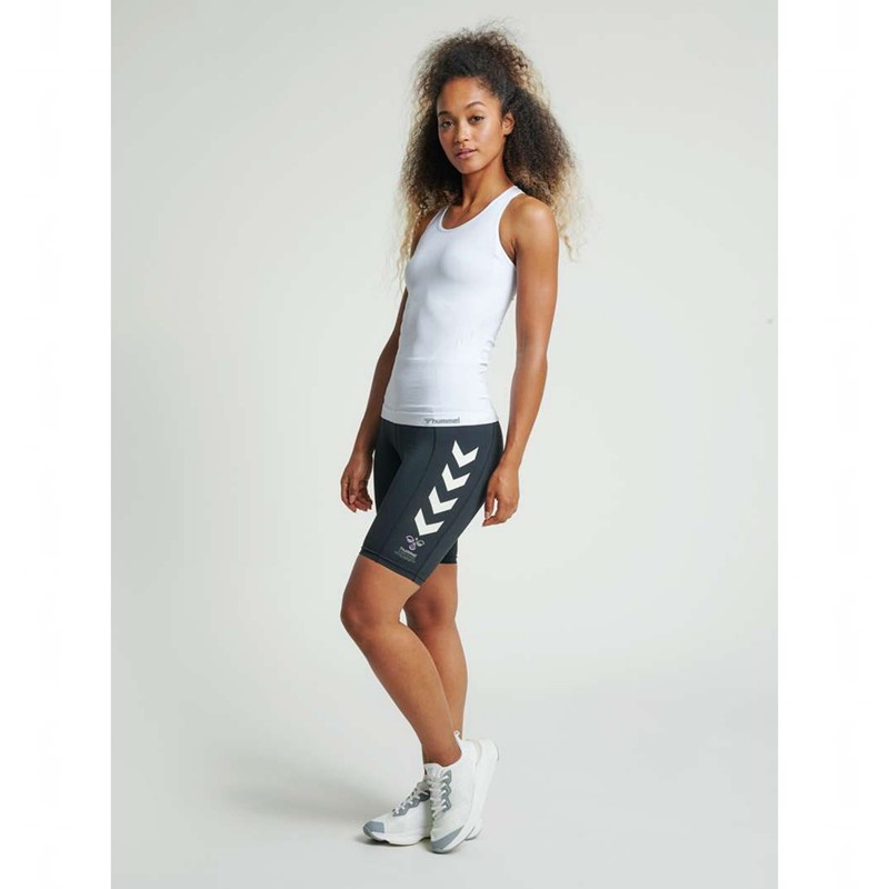 Hummel Tif Seamless Jogginghose Damen Weiß | 375943-062