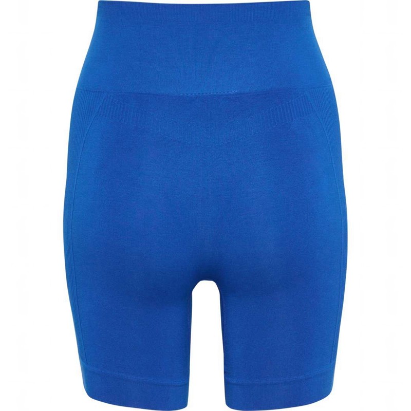 Hummel Tif Seamless Kurze Hose Damen Blau | 607696-376